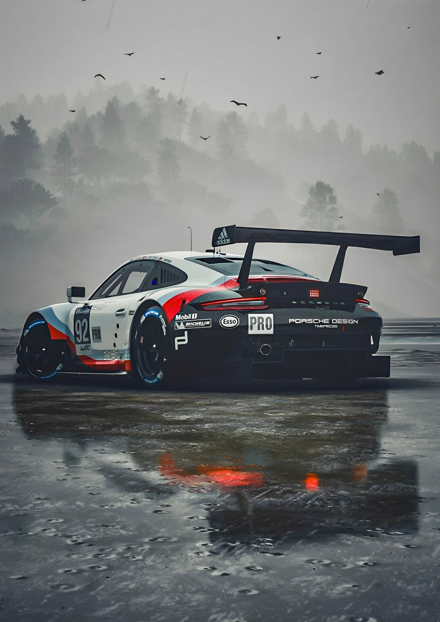 Poster de voiture