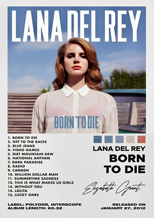 BORN TO DIE album cover