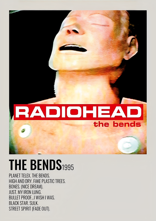 THE BENDS album cover