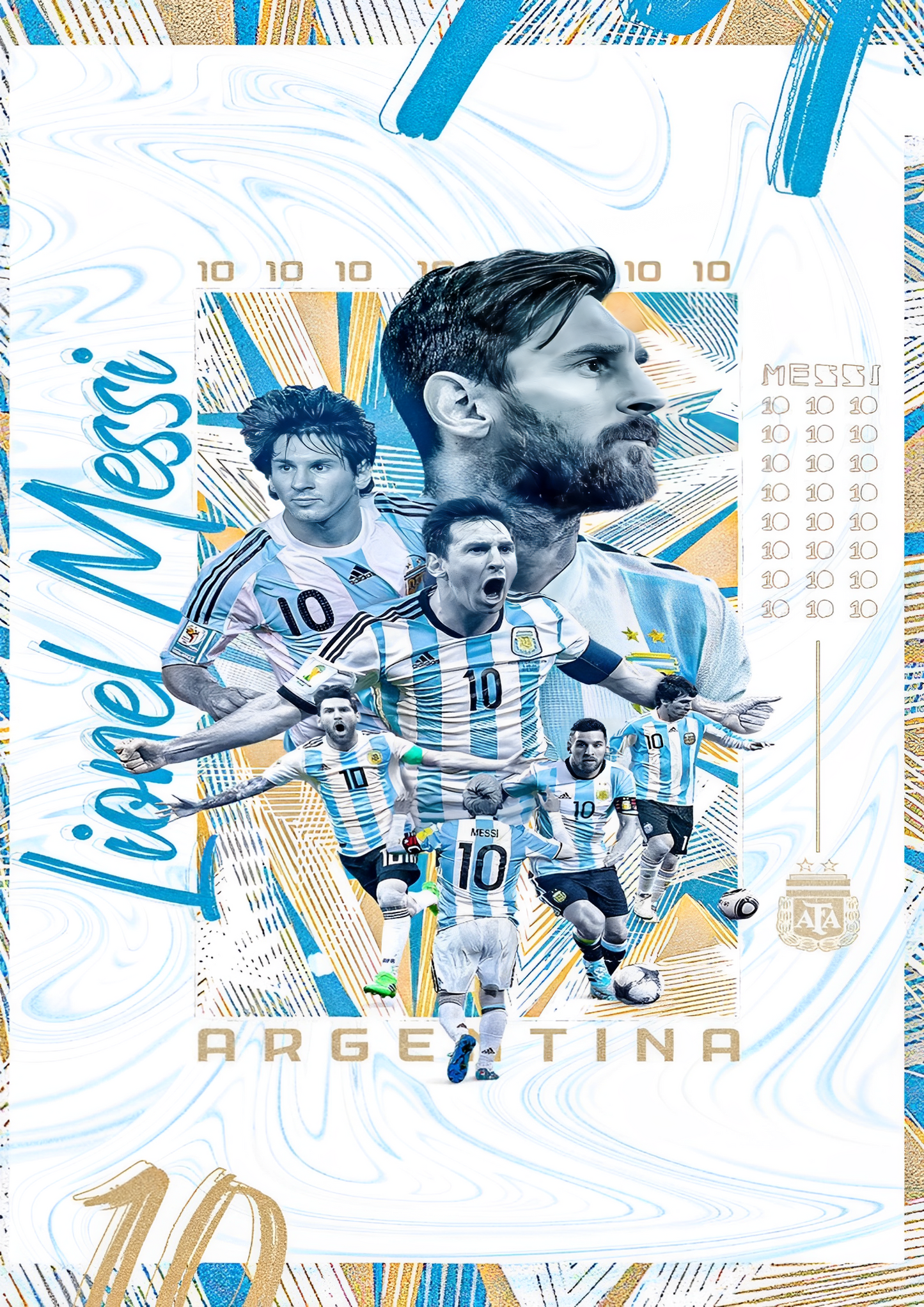 Messi poster