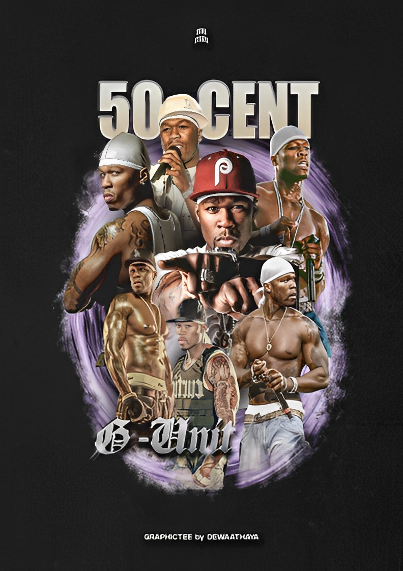 50 Cent Framed-poster