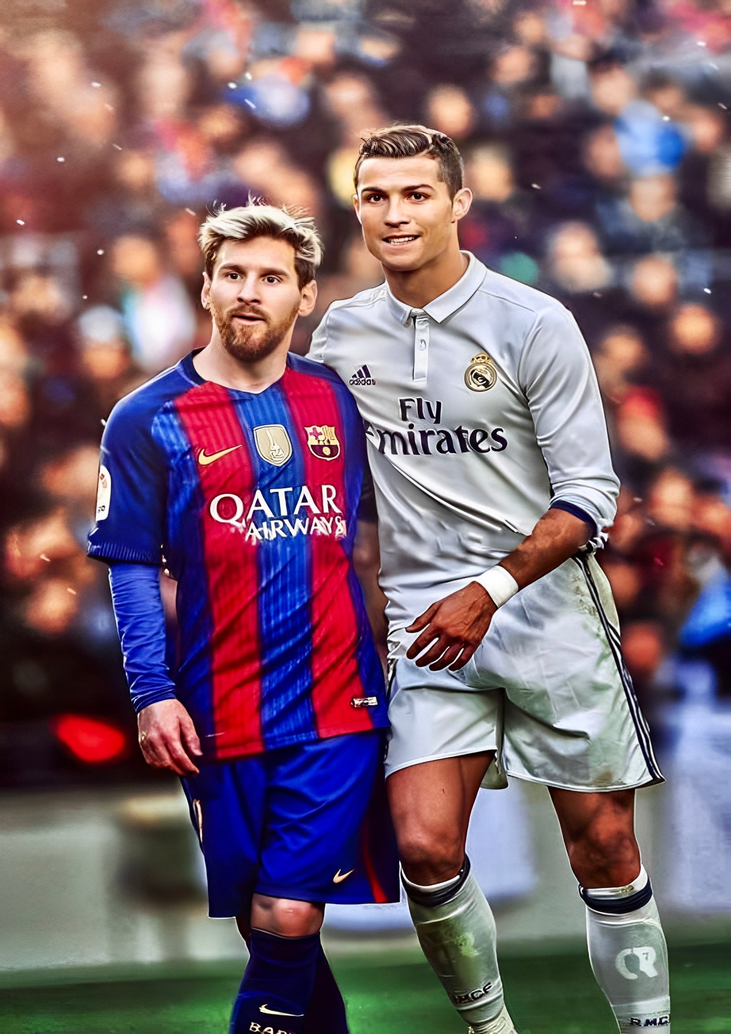 Messi & Ronaldo poster