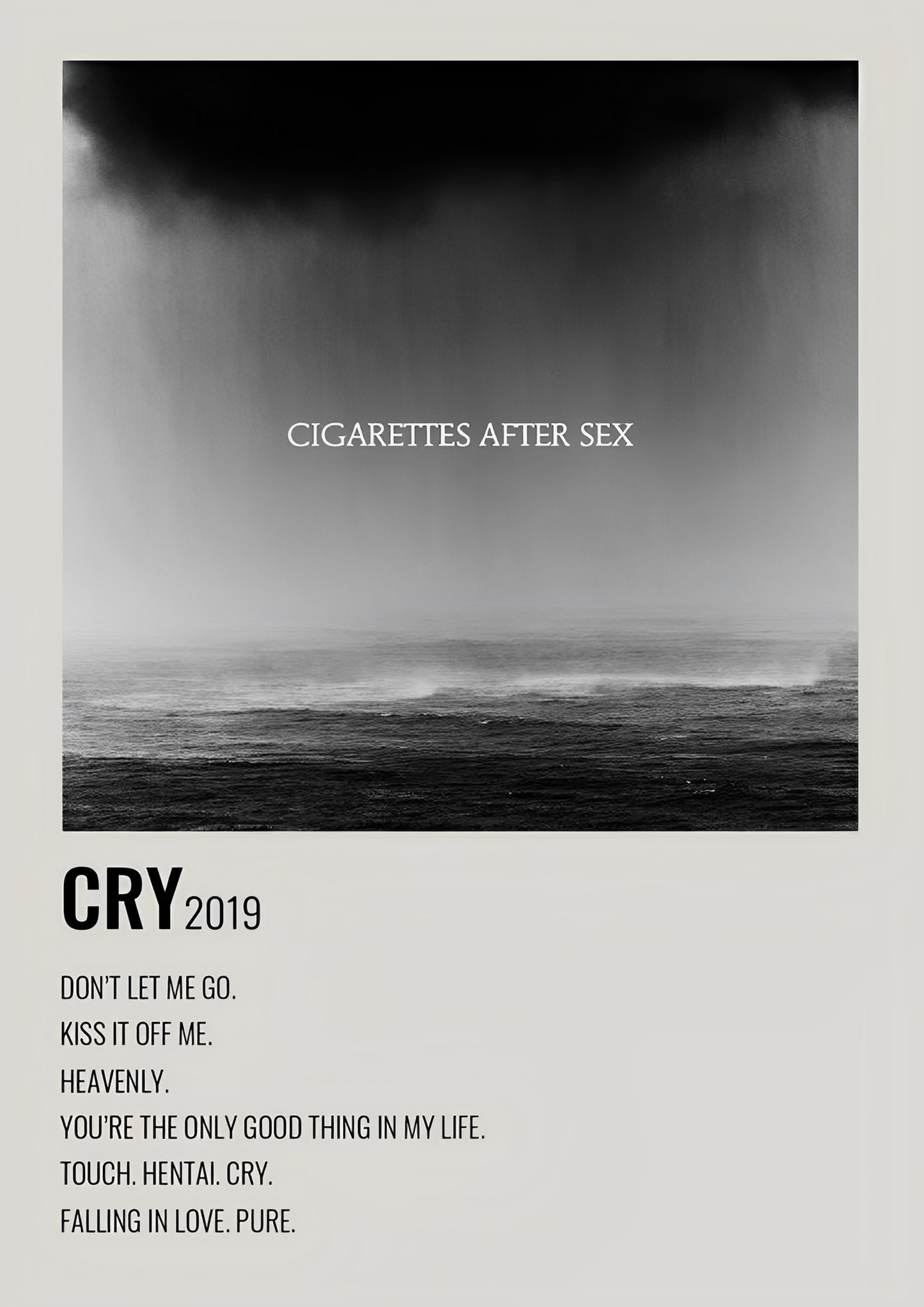 CRY album cover