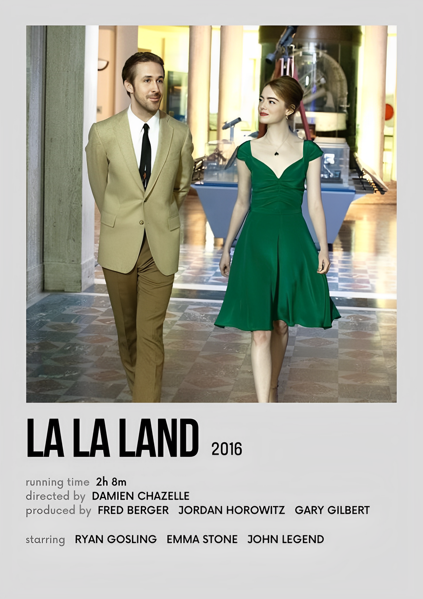 LA LA LAND movie cover