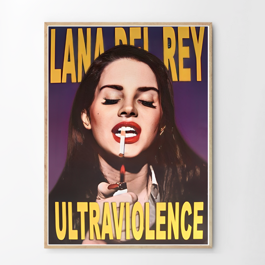 Lana Del Rey Framed-poster