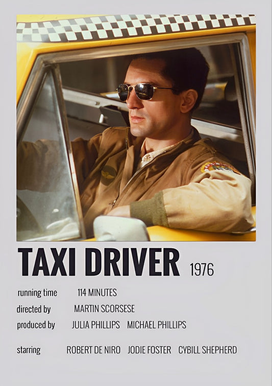 TAXI DRIVER movie cover