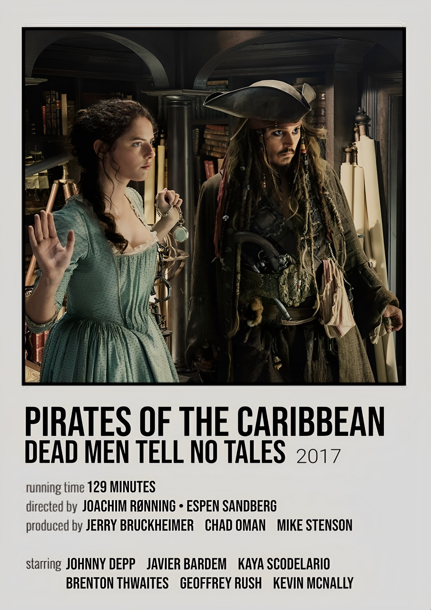 PIRATES Of THE CARIBBEAN movie cover