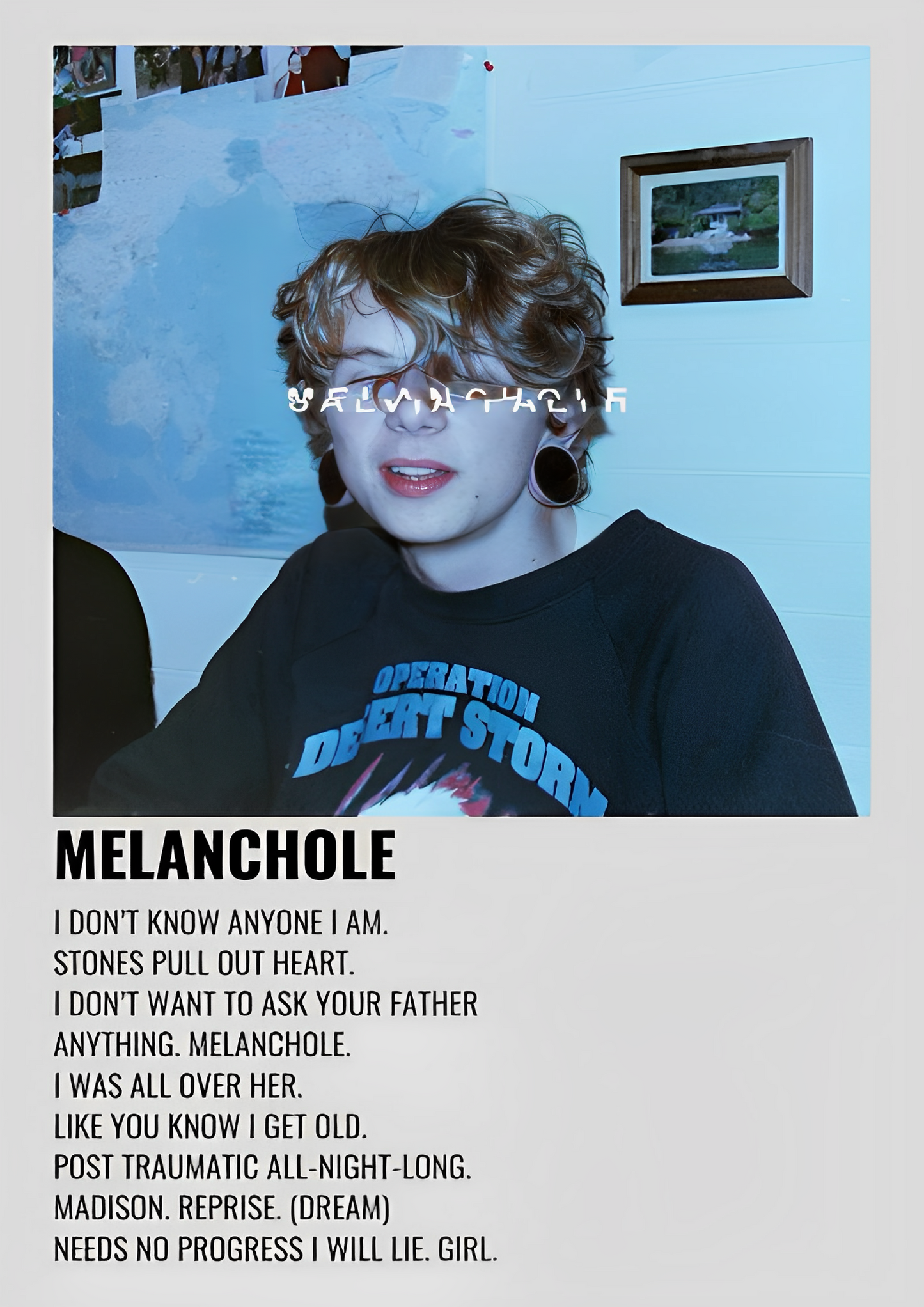 MELANCHOLE album cover