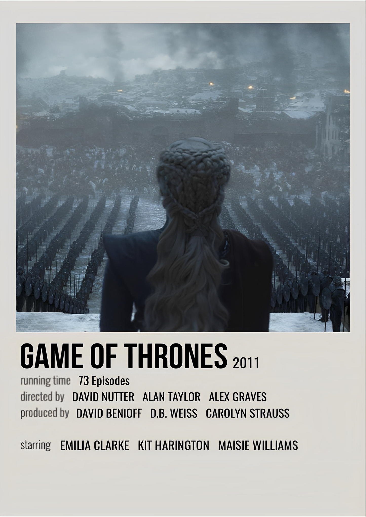 GAME OF THRONES movie cover