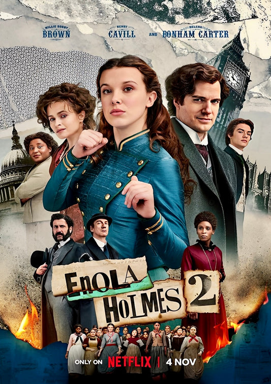 Enola holmes poster