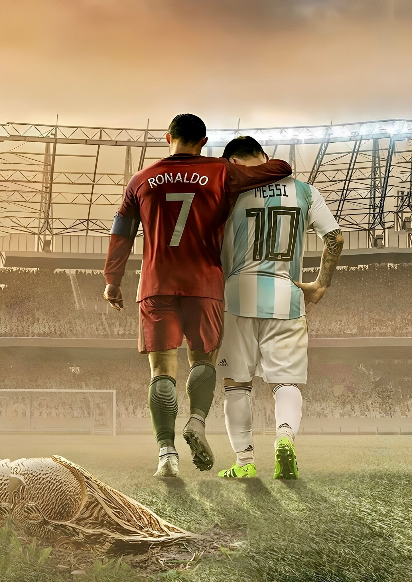 Messi & Ronaldo poster