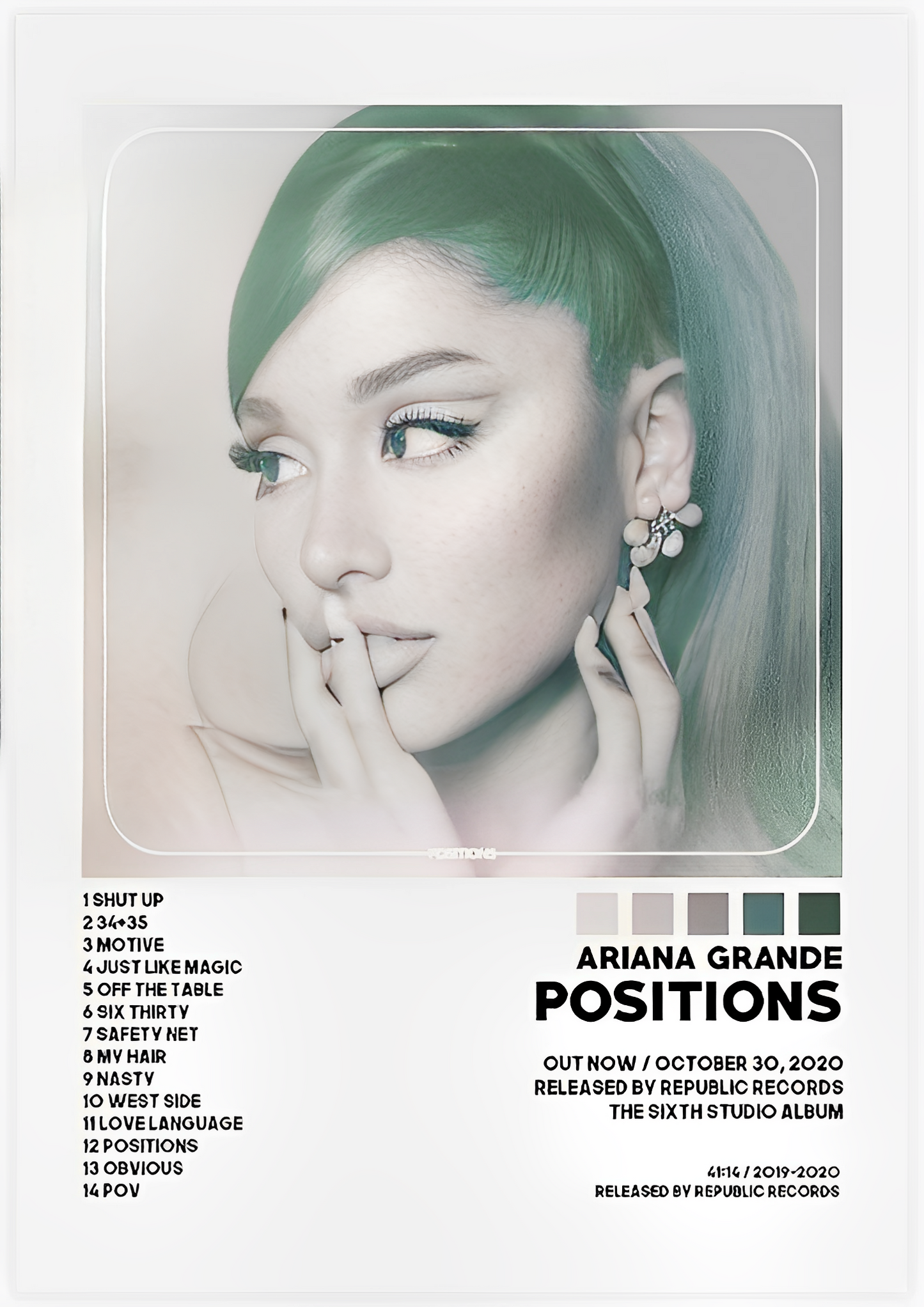 POSITIONS album cover