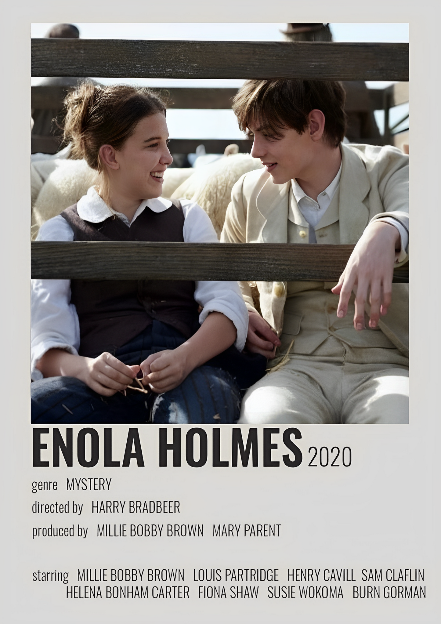 ENOLA HOLMES movie cover