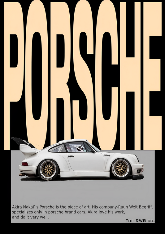 Poster de voiture