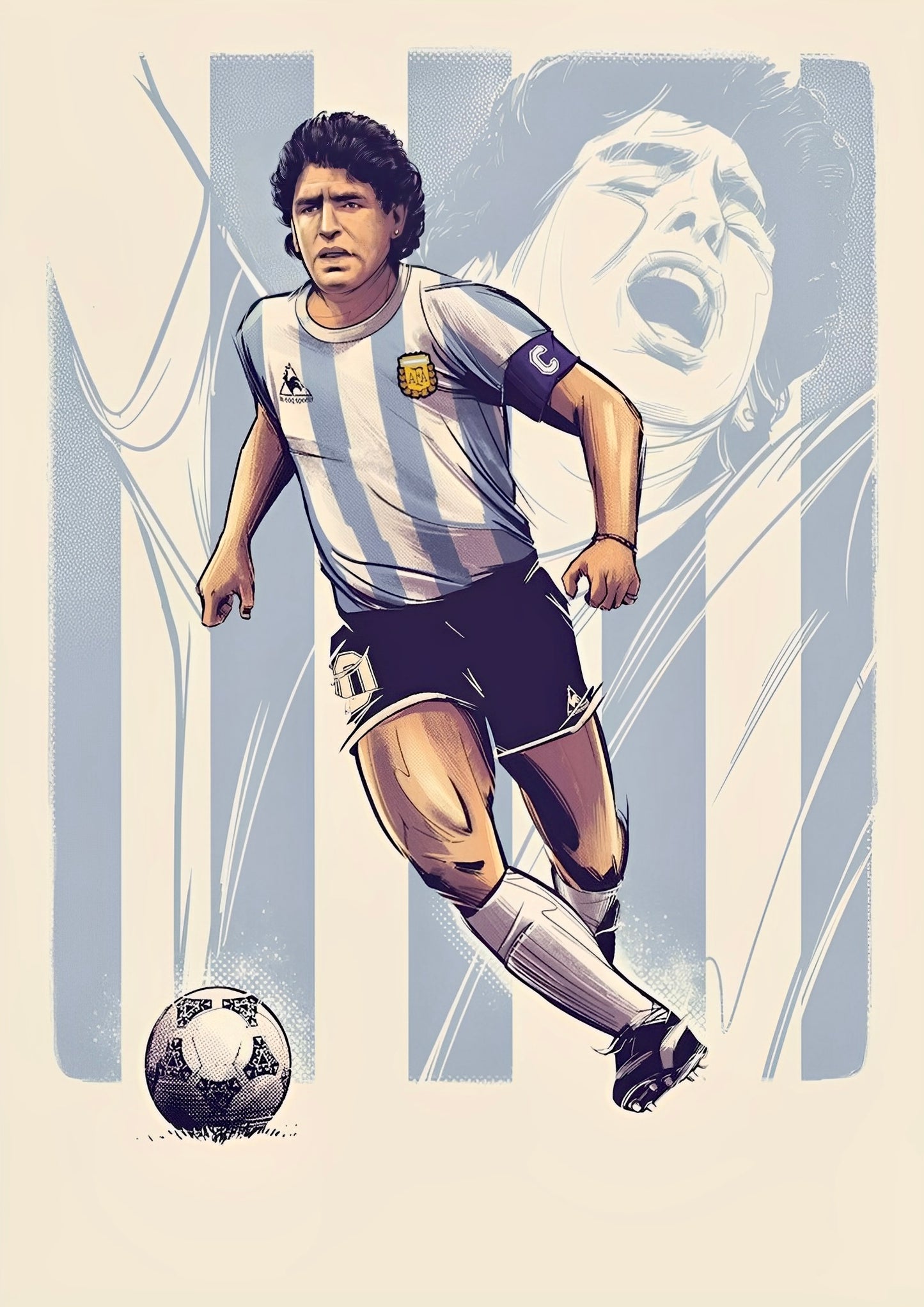 Maradona poster