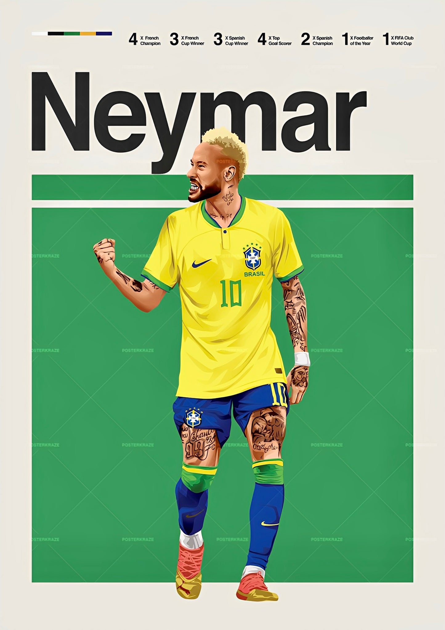 Neymar poster