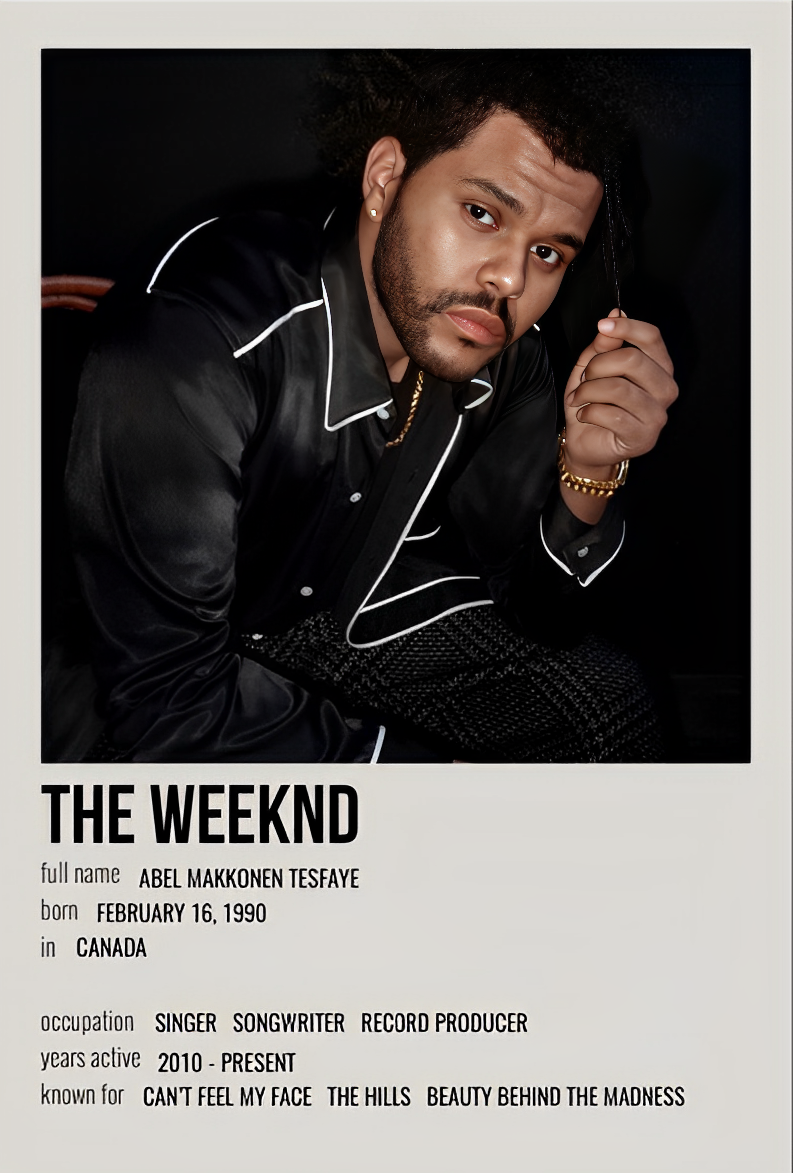 THE WEEKEND cover