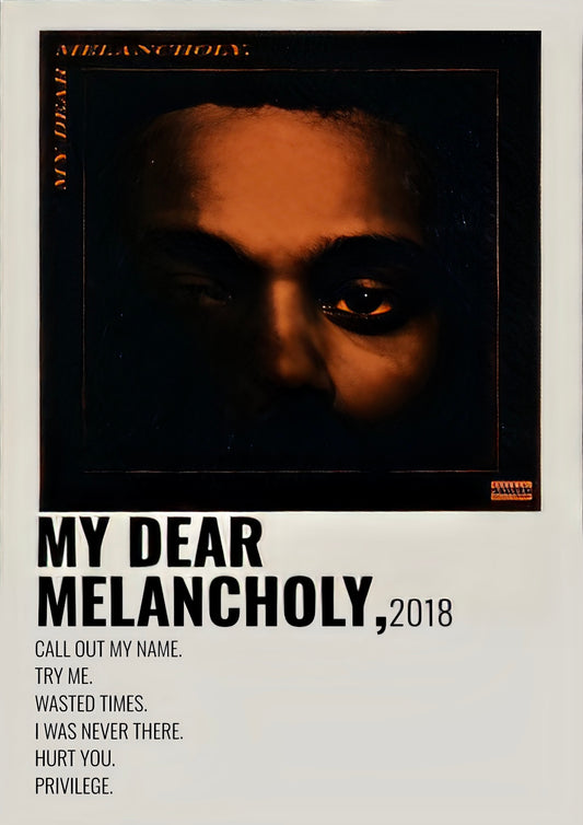 MY DEAR MELANCHOLY album cover