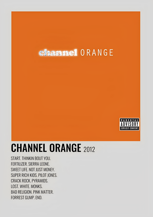 CHANNEL ORANGE album cover