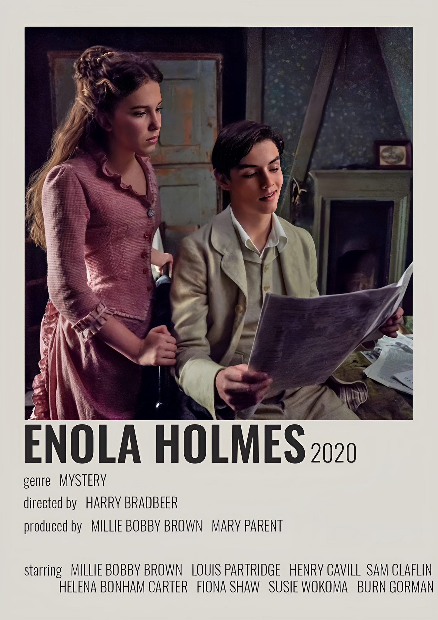 ENOLA HOLMES movie cover