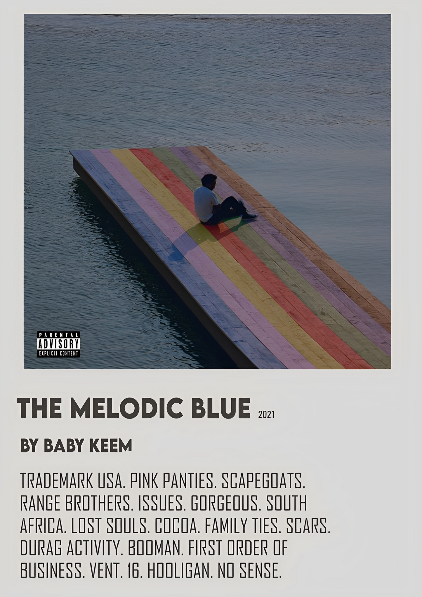 THE MELODIC BLUE album cover