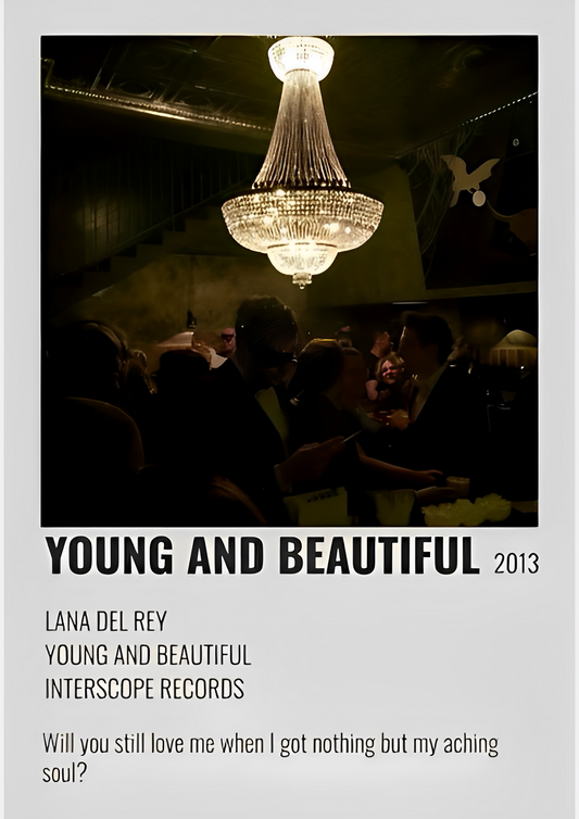 YOUNG AND BEAUTIFUL album cover