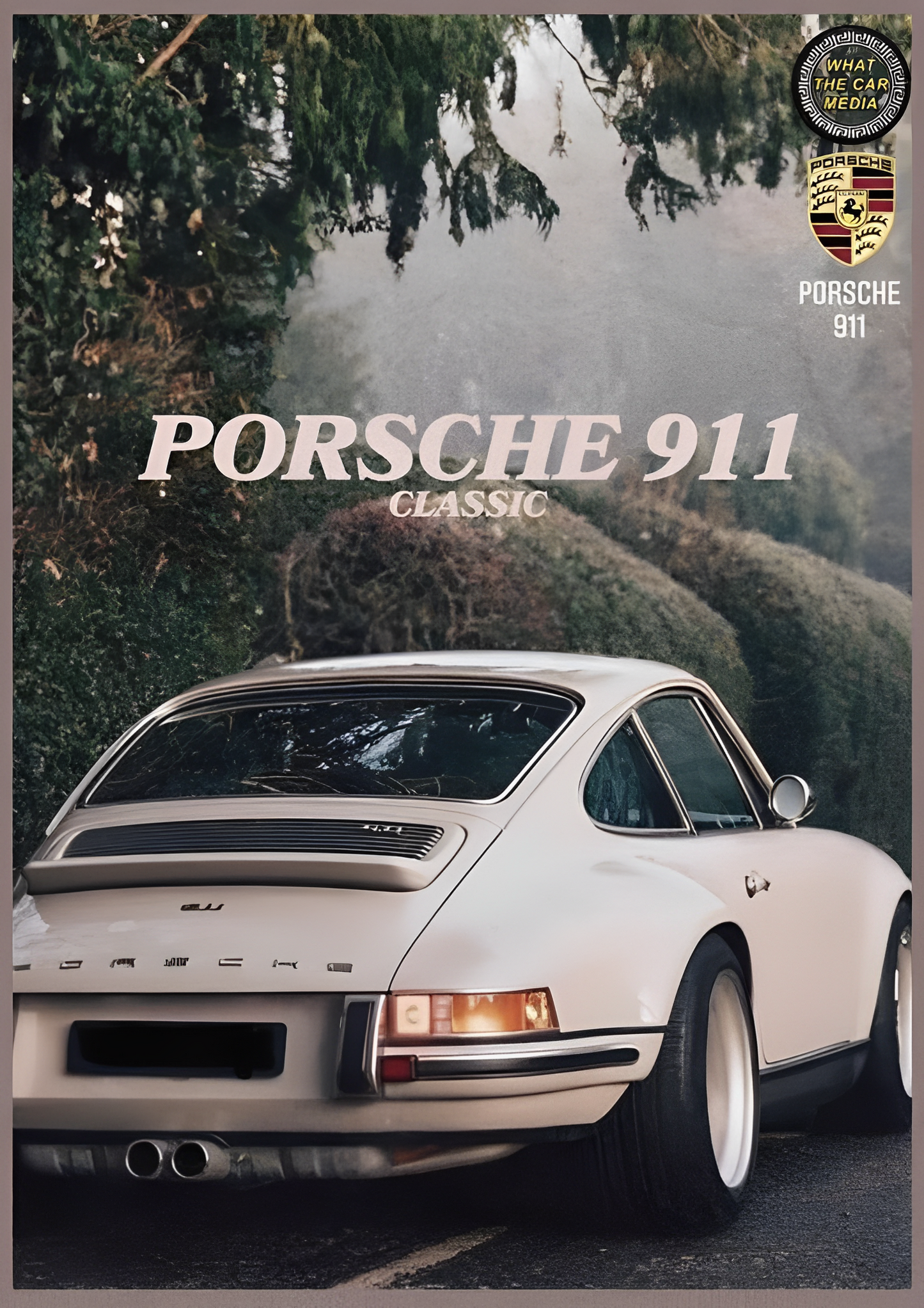 Poster de voiture