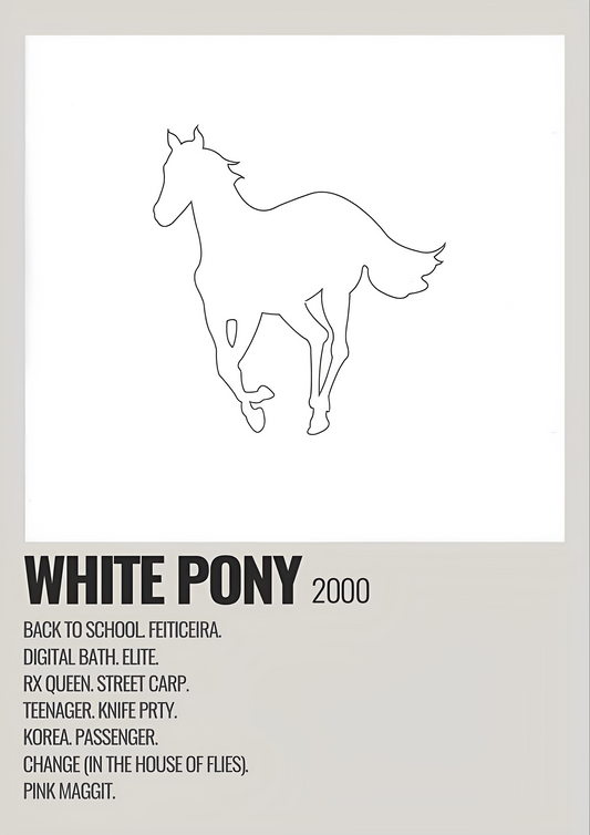 WHITE PONY album cover