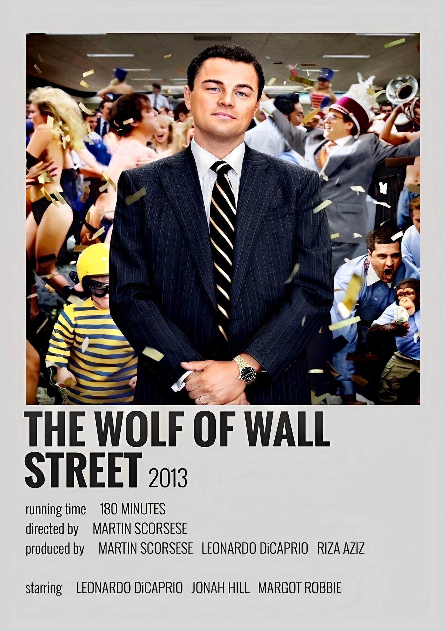 THE WOLF OF WALL STREET movie cover