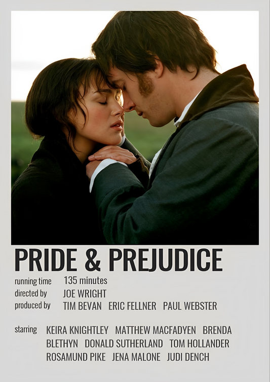 PRIDE & PREJUDICE movie cover