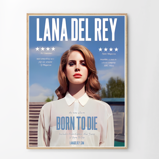 Lana Del Rey Framed-poster