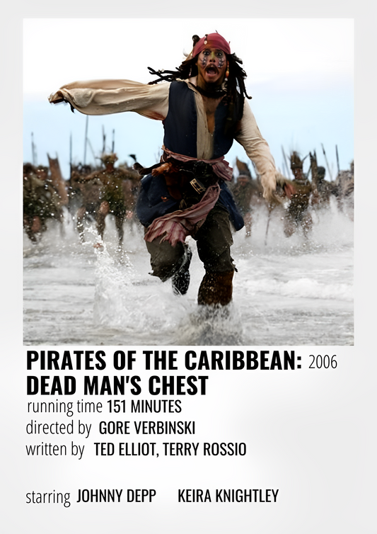 PIRATES OF THE CARIBBEAN movie cover